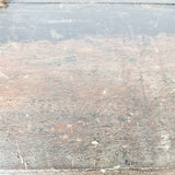 Antique Military Mahogany Storage Trunk