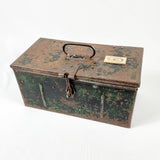 Antique Ammunition Metal Carry Case.