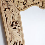 Heavily Carved 19th Century Oak Frame