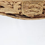 Heavily Carved 19th Century Oak Frame