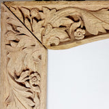 Heavily Carved 19th Century Oak Frame