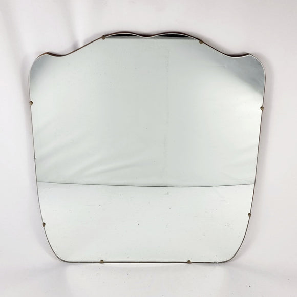 Retro Shield Shaped Mirror