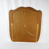 Retro Shield Shaped Mirror