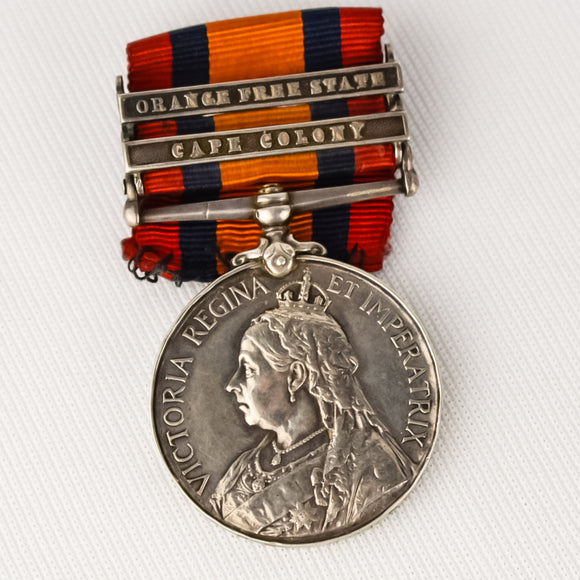 Q.S.A. Medal with Two Bars