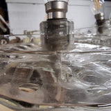 3 or 4 dishes have a minor chip with one with a crack in it, as photographed. 