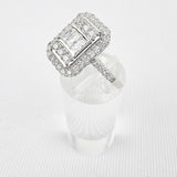 Silver Ring With Swarovski Zirconia