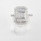 Silver Ring With Swarovski Zirconia