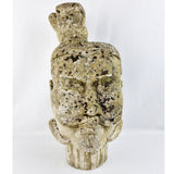 Chinese Terracotta Army Style Concrete Bust