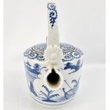 19th Century Chinese Blue and White Teapot