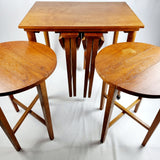 1960s Retro Nest of Five Tables