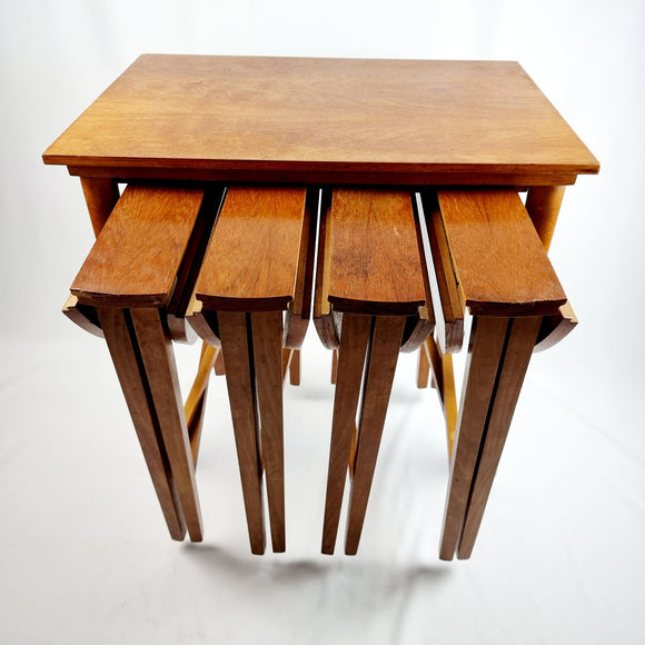 1960s Retro Nest of Five Tables