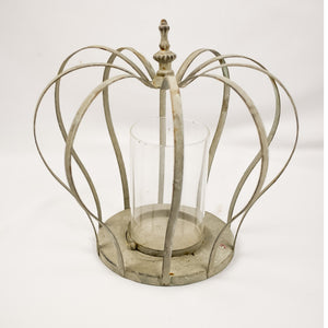 Large Crown T-Light Holder