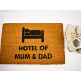 Hotel of Mum and Dad Door Mat