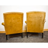 Napoleon iii Pair of His and Hers Club Chairs.