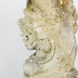 Oriental terracotta deity statue.