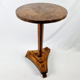Indian Inlaid Rosewood Side Table