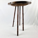 Indian Inlaid Rosewood Side Table