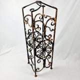 Victorian Cast Iron 12 Bottle Wine Rack