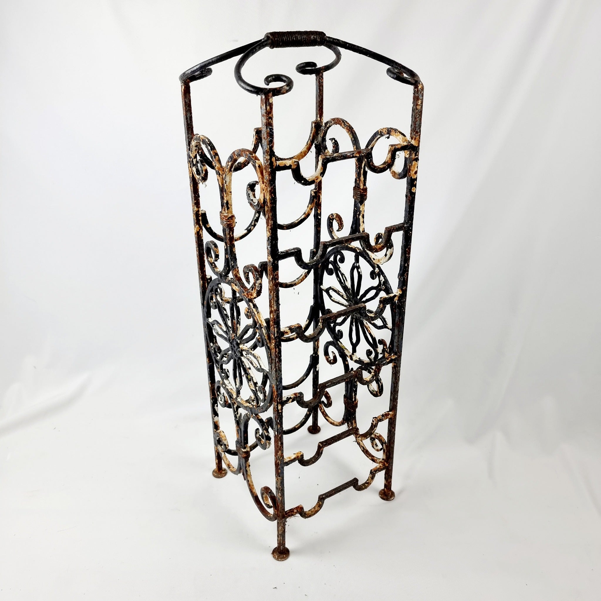 Victorian wine store rack