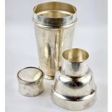 Elkington Plate Cocktail Shaker silver plated 1934