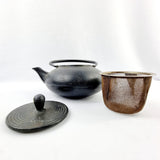 Antique Cast Iron Japanese Teapot