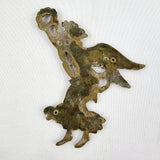 Brass Angel casting plaque