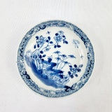 Pair of 19th Century Blue and White Chinese Dishes