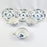 Set of Three Limach Cups and Saucers