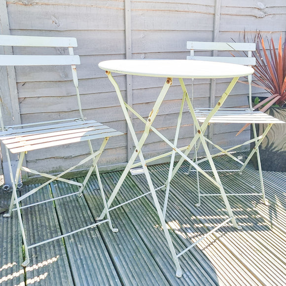 Folding Bistro Café Patio Set