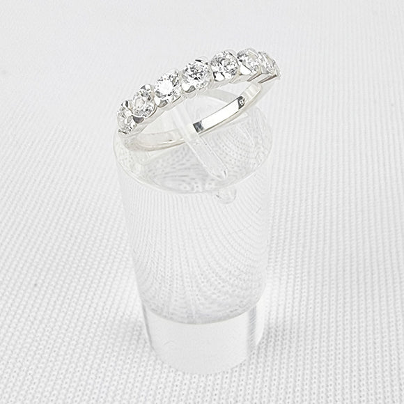 Silver Swarovski Zirconia Ring