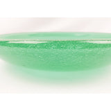 Green Jade Bubbled Gold Leafed Infused Dish