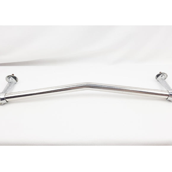 Vintage chrome car badge bar