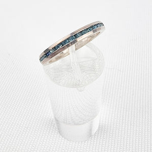 Blue Eternity Ring