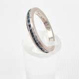 Blue Eternity Ring