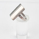 Abalone Shell Silver Ring
