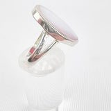 Silver Mother of Pearl Ring