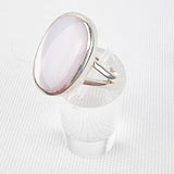 Silver Mother of Pearl Ring