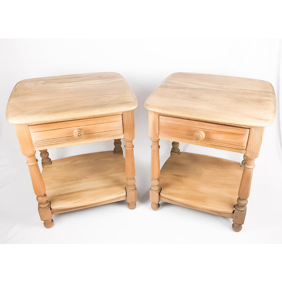 Pair of Vintage Ercol bedsides