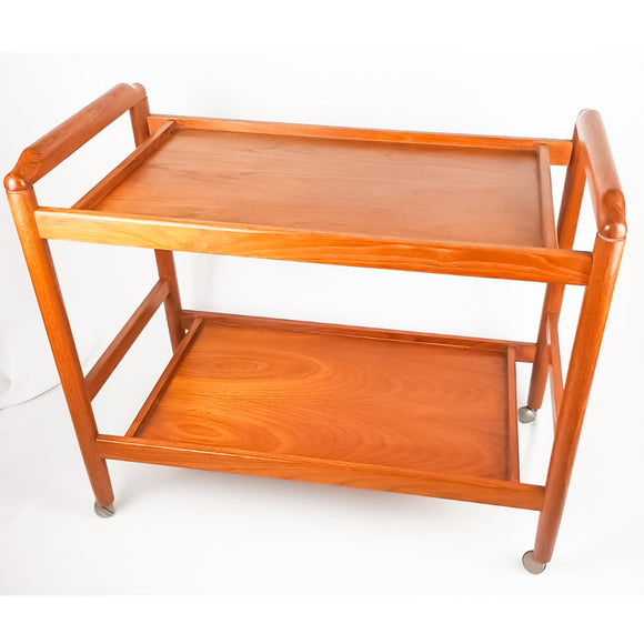 Mid Century Teak Tea Trolley