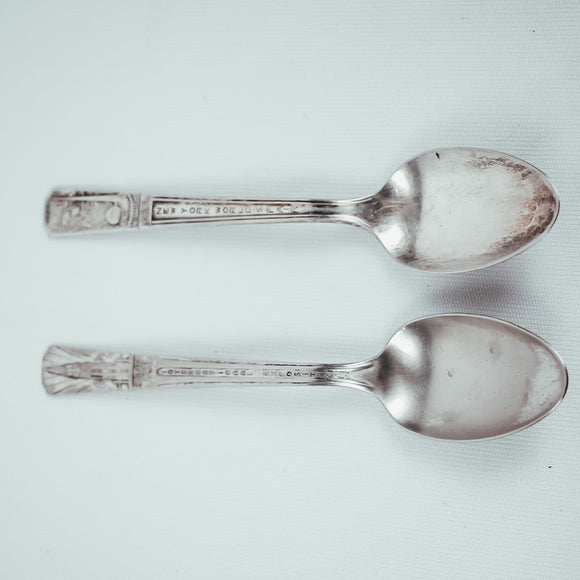 Silver-plated Exposition Spoons