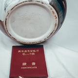 Chinese Jingdezhen Pterodactyl Samurai Vase