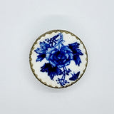 Chinese Blue and White Trinket Box / Compact