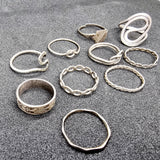 Job Lot of 10 Silver Rings