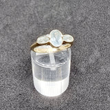 Antique Style Topaz and Gold Ring