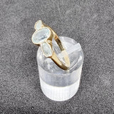 Antique Style Topaz and Gold Ring