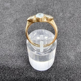 Antique Style Topaz and Gold Ring