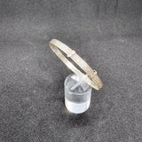 Silver Childs Bangle with Greek Pattern