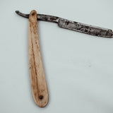 Scrimshaw Cut Throat Razor