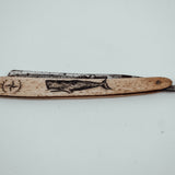 Scrimshaw Cut Throat Razor
