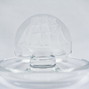 Rene Lalique Caravelle Pin Tray/Ring Dish